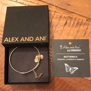 ALEX AND ANI Butterfly Bangle